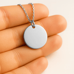 Foundation on a rock necklace