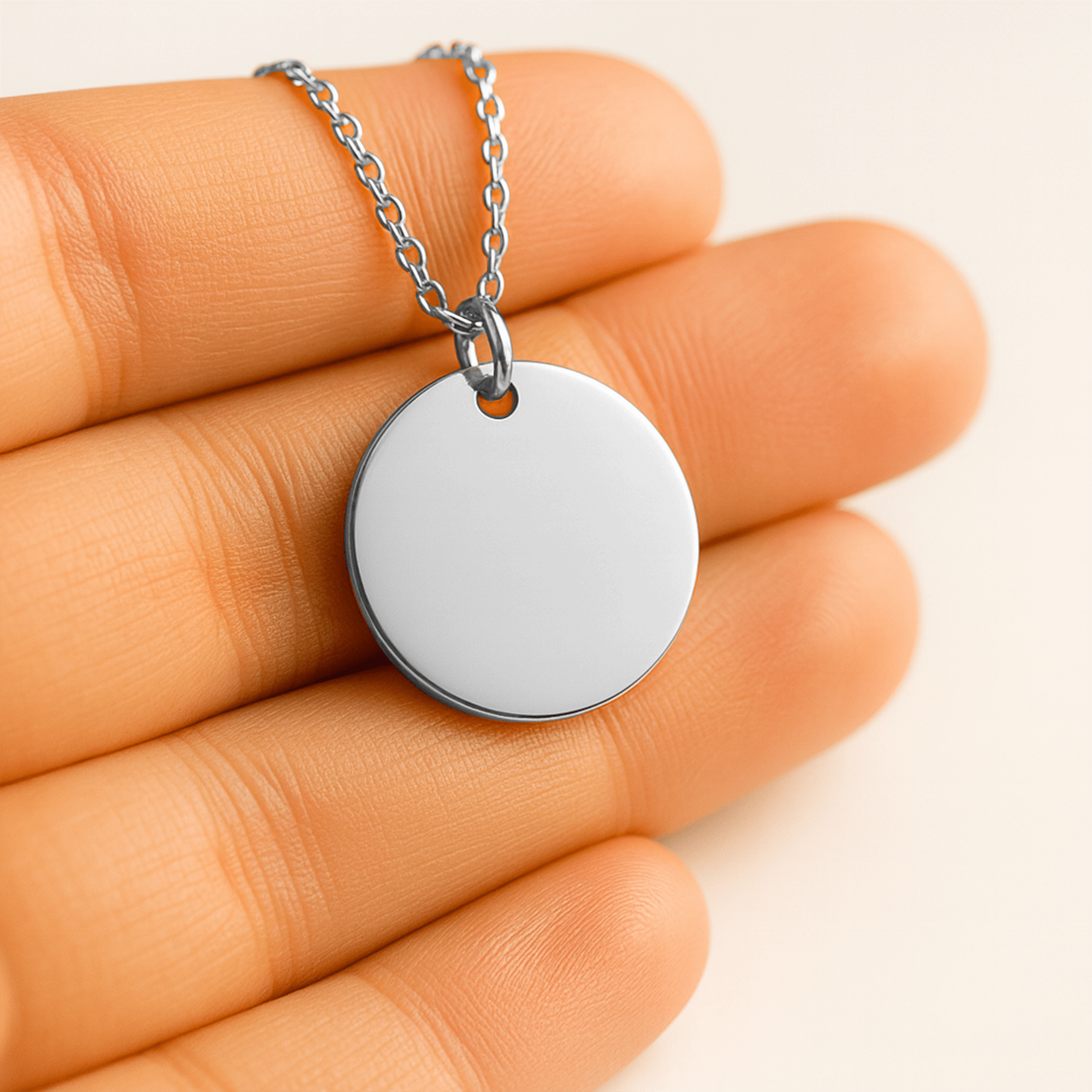 Foundation on a rock necklace