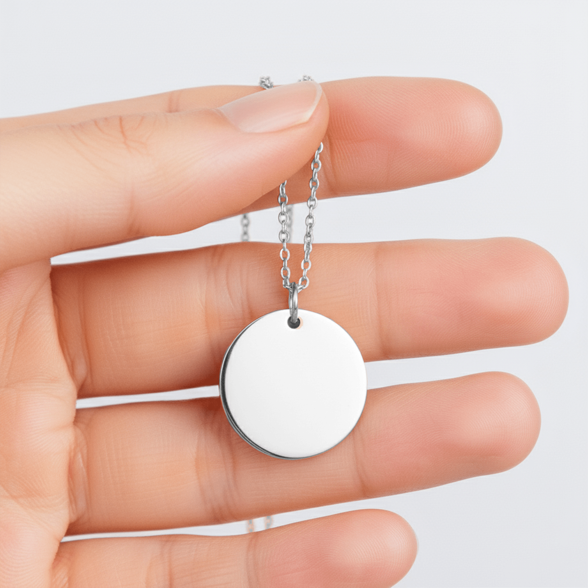 Foundation on a rock necklace