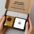 Foundation on a rock necklace